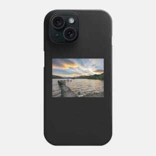 Loch Earn Sunset Phone Case