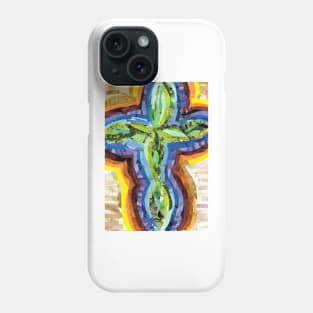 Rainbow Cross Phone Case