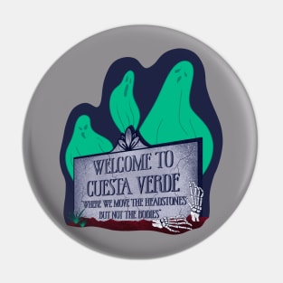 Cuesta Verde Welcomes You Pin