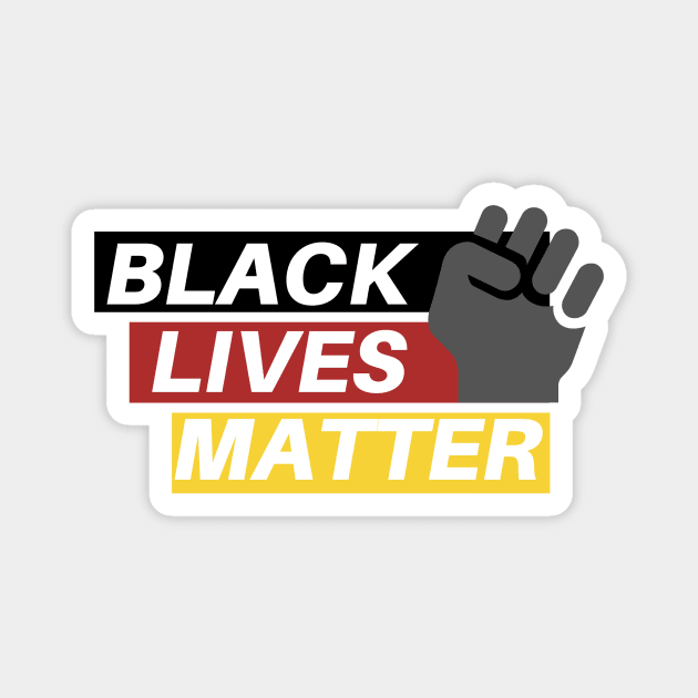 Black Lives Matter Magnet by purelyplantsd