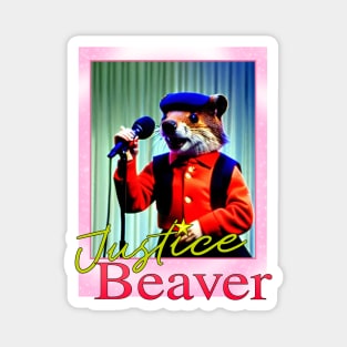 Justice Beaver Magnet