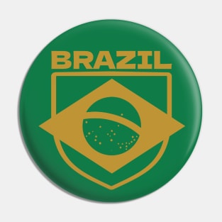 Brazil World Cup Soccer Pin