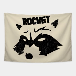 Rocket Raccoon Decal Art Tapestry