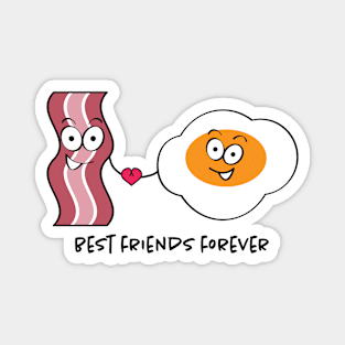 Bacon & Eggs-BFF Magnet