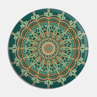 Bohochic Mandala - AQUA Pin