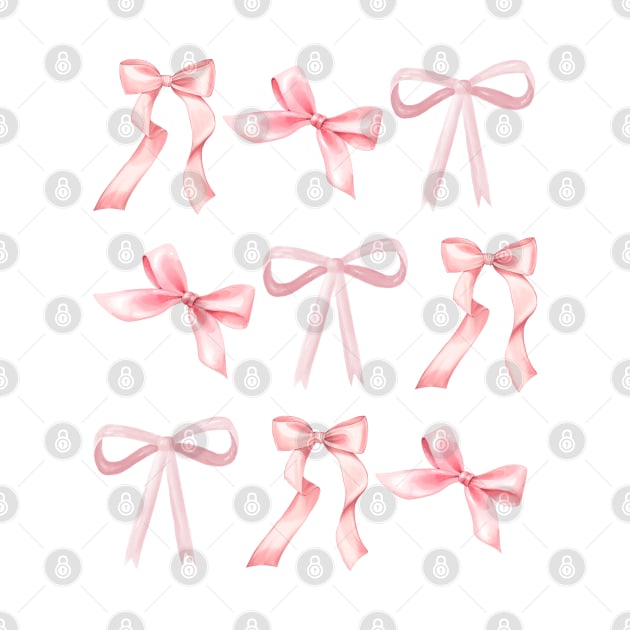Pink Bows by Cun-Tees!