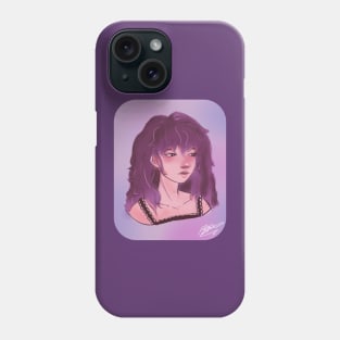 Purple Girl Phone Case