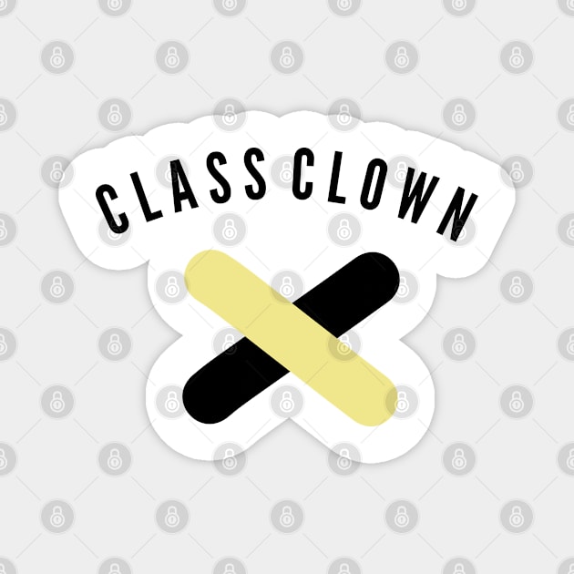 Class clown Magnet by Toozidi T Shirts