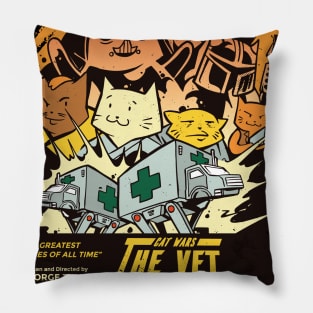 Cat Wars 3 Pillow