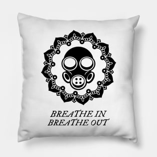 Yoga Breathe Gas Mask Pillow