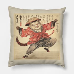 Edo cat Pillow