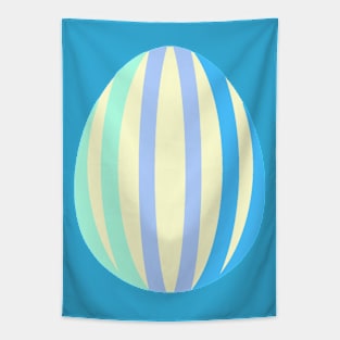 Easter egg yellow vertical bowed lines Tapestry