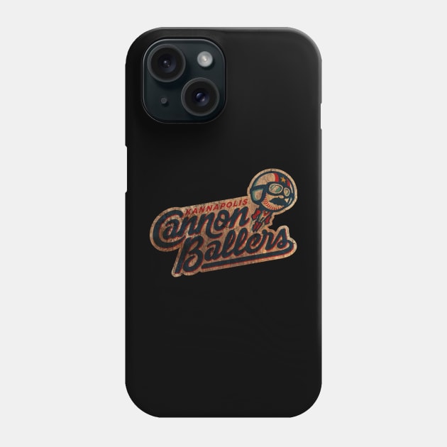 Kannapolis Cannon Ballers CB VIntage Phone Case by ngaritsuket