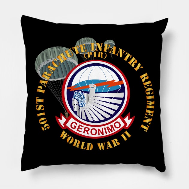 501st Infantry Regiment - WWII Pillow by twix123844