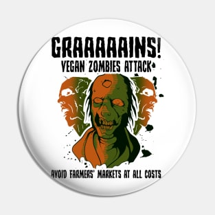 Funny Vegan Gift Pin