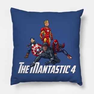 The Mantastic 4 Pillow