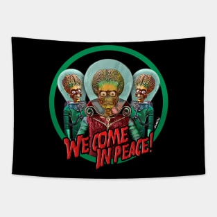 We Come In Peace! Tapestry