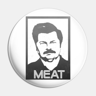 Meat Swanson Pin