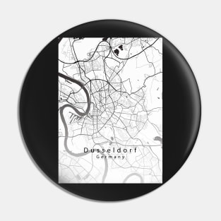 Düsseldorf Germany City Map Pin