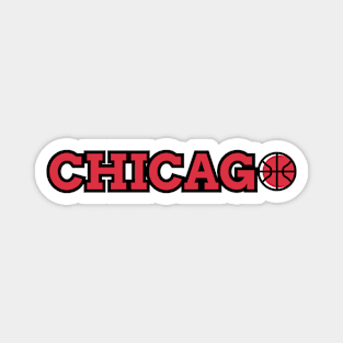 Chicago basketball city Magnet