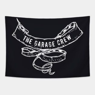 Garage Crew Fuckery Ribbon- White Tapestry