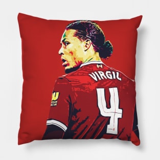 Virgil Van Dijk Pillow