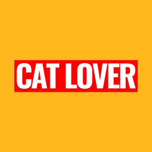 CAT LOVER LOGO T-Shirt