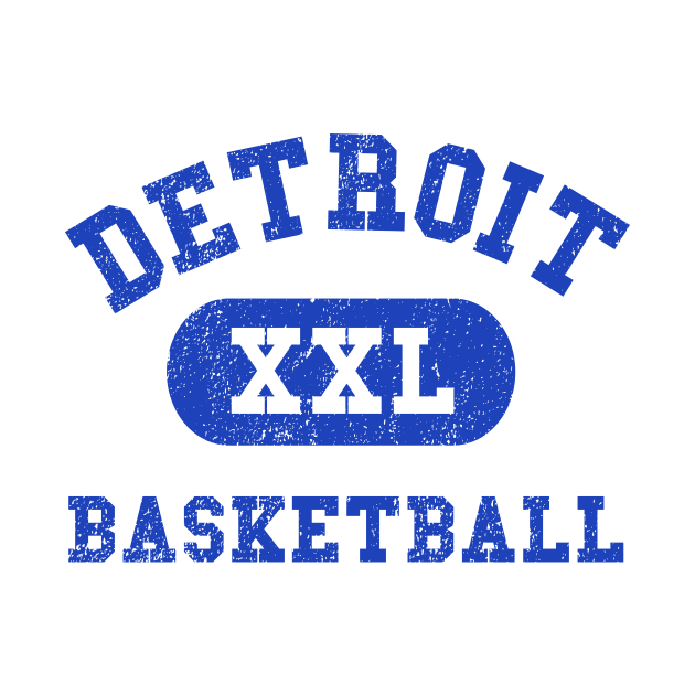 Detroit Basketball II by sportlocalshirts