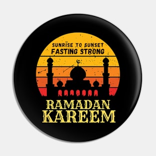 RAMADAN KAREEM, sunrise to sunset FASTING STRONG ! Pin