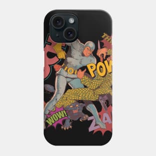 Ouch Pow Zap cartoon vintage comics design Phone Case