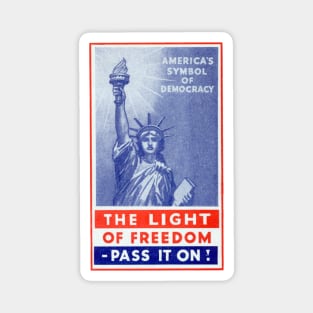1940s The Light of Freedom Magnet