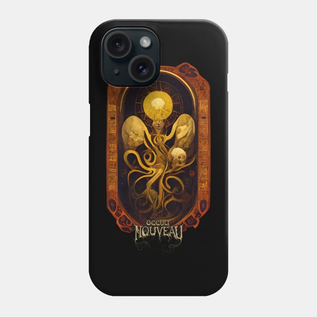 Occult Nouveau - Fungi From Yuggoth Phone Case by AltrusianGrace