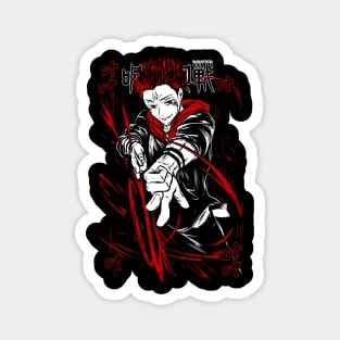 Sukuna's Fire Arrow - Jujutsu Kaisen Magnet