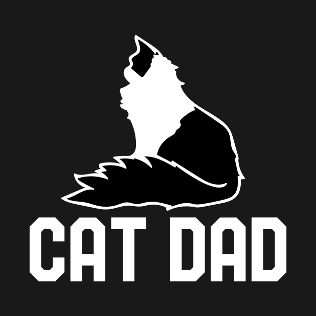 Cat Dad by bubbsnugg