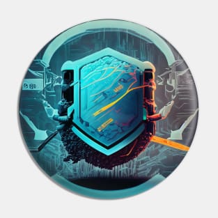 Code Guardian - Ethical Hacker's Emblem Pin