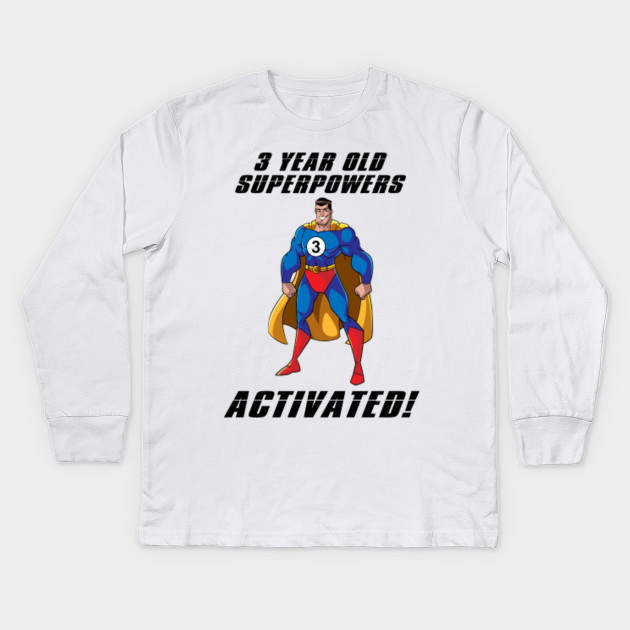 superman t shirt for 3 year old