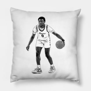 Bronny James Retro Pillow