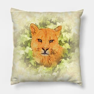 Mountain lion Pillow