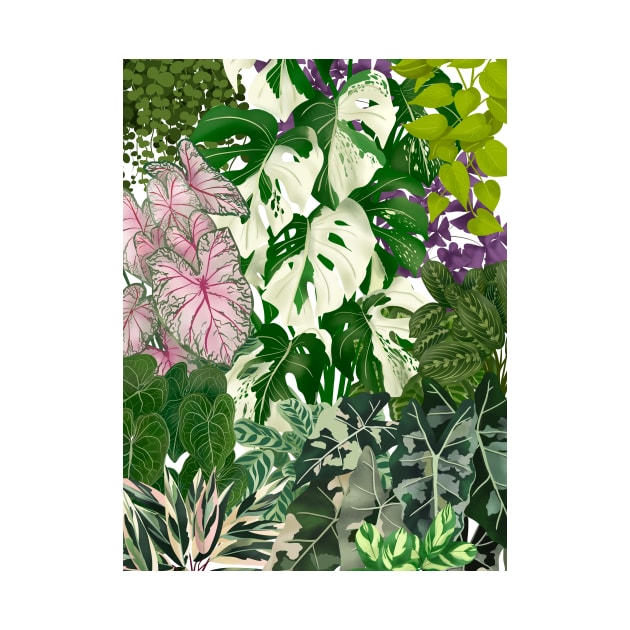 Urban jungle plants 5 by Gush Art Studio 1