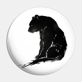 black bear Pin