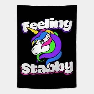 Feeling Stabby Tapestry