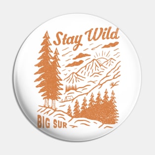 Big Sur Camp Pin