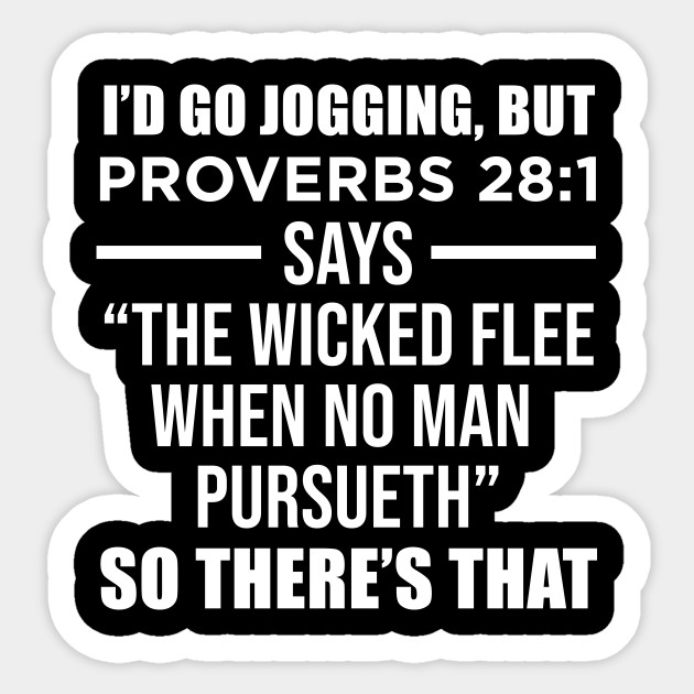 Funny christian clothing - Funny Christian - Sticker