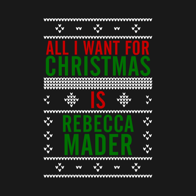 All I want for Christmas is Rebecca Mader by AllieConfyArt