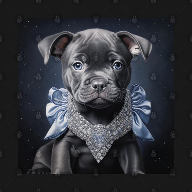 Elegant American Bully by Enchanted Reverie