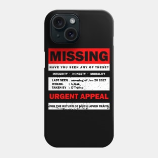 Missing Phone Case