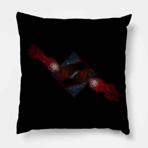 Fight Fire with Fire Pillow by Daezugal