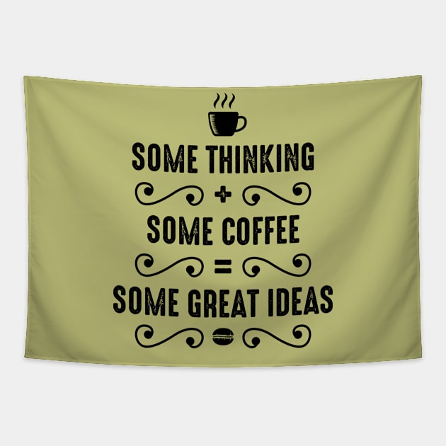 Motivation Some Coffee Tapestry by Saldi