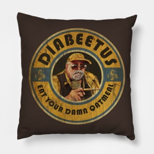 VINTAGE DIABEETUS STAMPLE LOGO Pillow