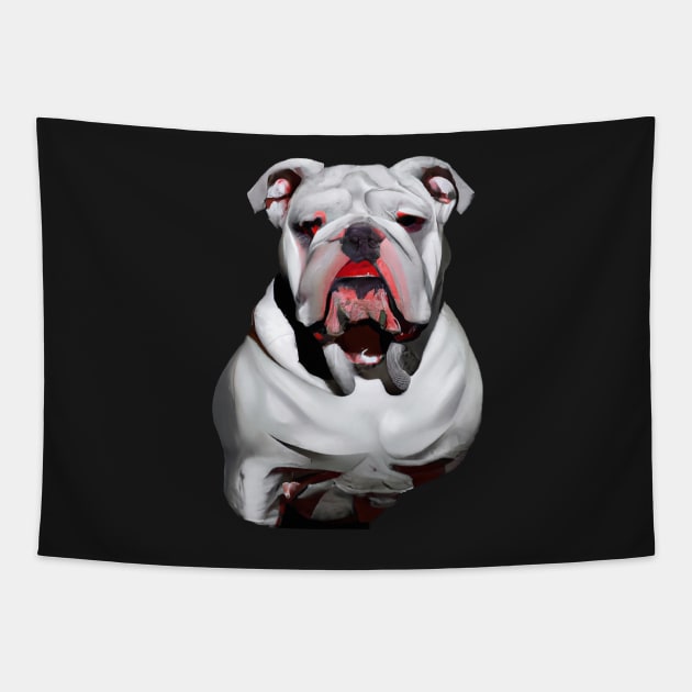 Bull dog Tapestry by Right-Fit27